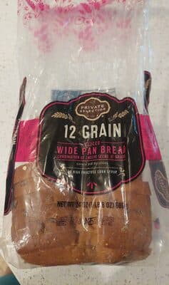 Grain Sliced Wide Pan Bread