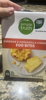 Cheddar & Mozzarella Cheese Egg Bites