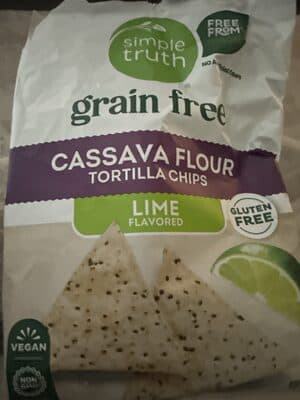 Cassava flour Tortilla Chips