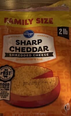 Sharp Cheddar Shredded Cheese