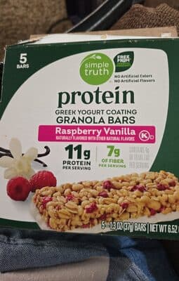 Protein Greek Yogurt Coating Granola Bars