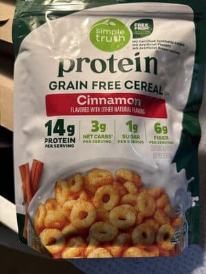 protein grain free cereal