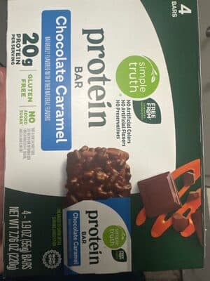 Chocolate Caramel Protein Bars