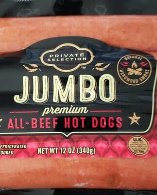 All-Beef Premium Jumbo Hot Dogs
