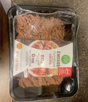EMERGE PLANT BASED MEATLESS GRIND