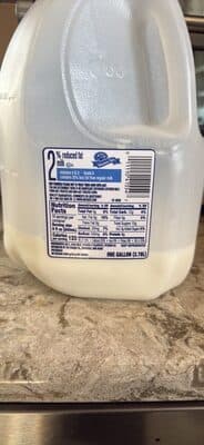 2% Reduced Fat Milk
