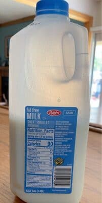 Fat free milk
