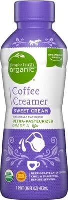 Sweet Cream Flavored Coffee Creamer