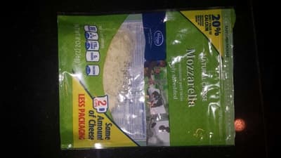 Mozzarella Finely Shredded Cheese