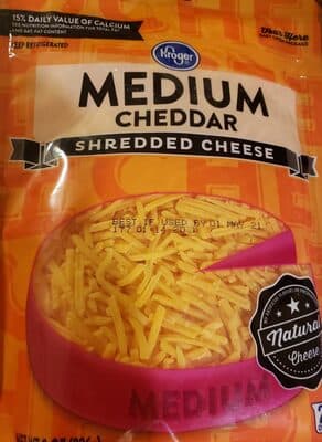 Medium Cheddar Shredded Cheese