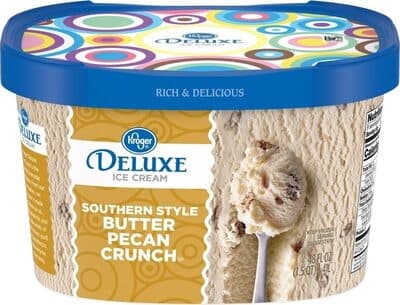 Deluxe Ice Cream Southern Crunch Butter Pecan
