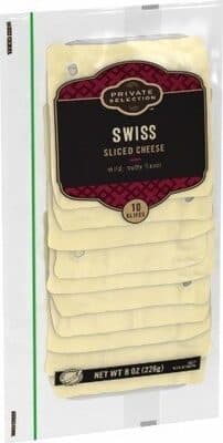 Private Selection, Swiss Sliced Cheese