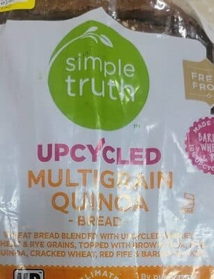 Ucycled multigrain quinoa bread