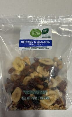 Berries and Banana Trail Mix