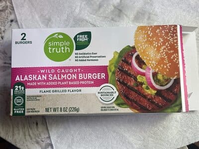 Protein Salmon Burger