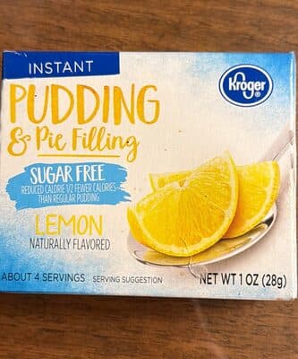 Pudding & Pie Filling, Lemon