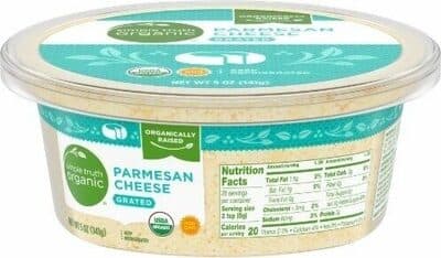 Grated Parmesan Cheese