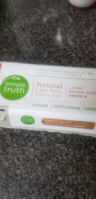 Natural cage free grade a large brown eggs