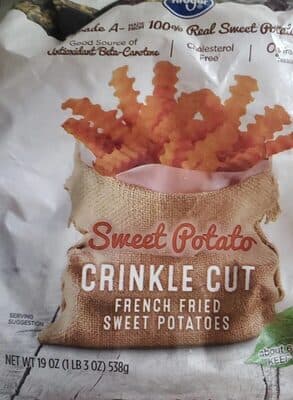 Crinkle Cut Sweet Potato Fries