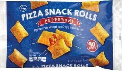 Pepperoni Pizza Snack Rolls
