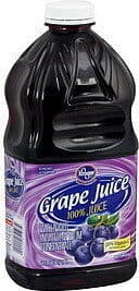 100% JUICE FROM CONCENTRATE, GRAPE