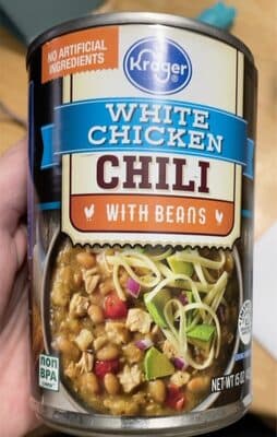 White chicken chili