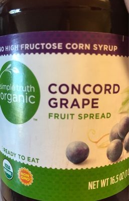 Concord Grape Fruit Spread