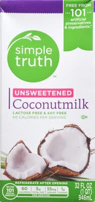 Unsweetened Coconut Milk