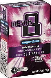 Energy Enhanced Drink Mix With Caffeine, B Vitamins, Taurine, Guarana & Ginseng, Wildberry