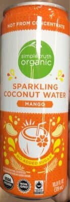 Mango Sparkling Coconut Water
