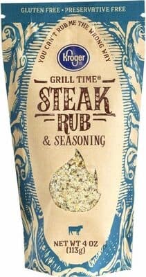 Grill time steak rub & seasoning