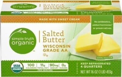 Salted Butter Grade Aa Wisconsin