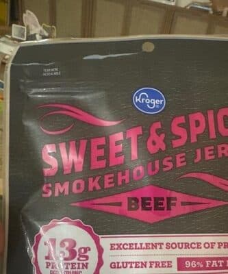 Smokehouse Jerky, Beef, Sweet & Spicy