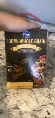 Rotini, Whole Wheat Macaroni Product