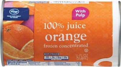 100% Juice, Orange