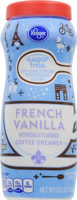 Sugar Free Non-Dairy French Vanilla Coffee Creamer