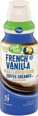 Sugar Free French Vanilla Coffee Creamer