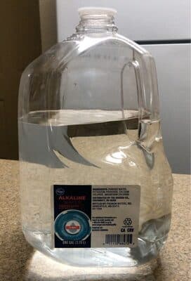 Alkaline water