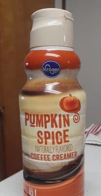 Pumpkin Spice Flavored Coffee Creamer