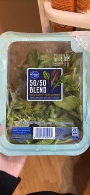 Fresh Selections 50/50 Blend Baby Spinach & Spring Mix