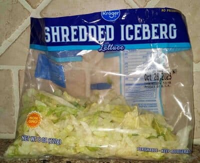 Shredded Iceberg Lettuce