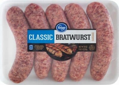 Classic Bratwurst Sausage