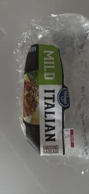 Mild Italian Style Ground Sausage