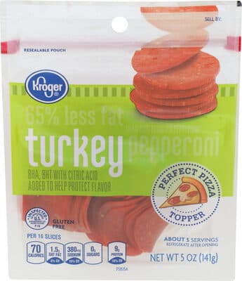 65% LESS FAT TURKEY PEPPERONI