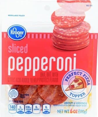 Sliced Pepperoni