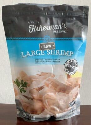 Raw Large Shrimp