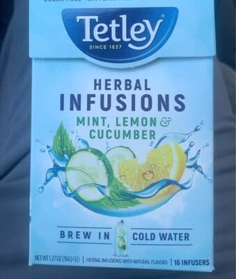 Mint, Lemon & Cucumber Herbal Infusions