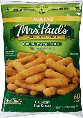 Crunchy Breaded Fish Sticks