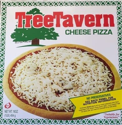 Tree Tavern Cheese Pizza