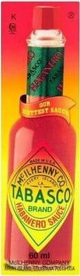 Tabasco Hot Habanero Sauce